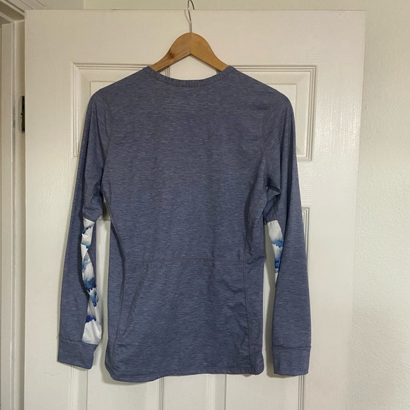 Alpine fit rendezvous ridge long sleeve in size medium wild iris fit - Picture 2 of 3